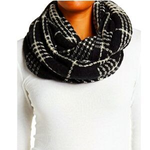 Airpsun Woven Knit Plaid Infinity Scarf